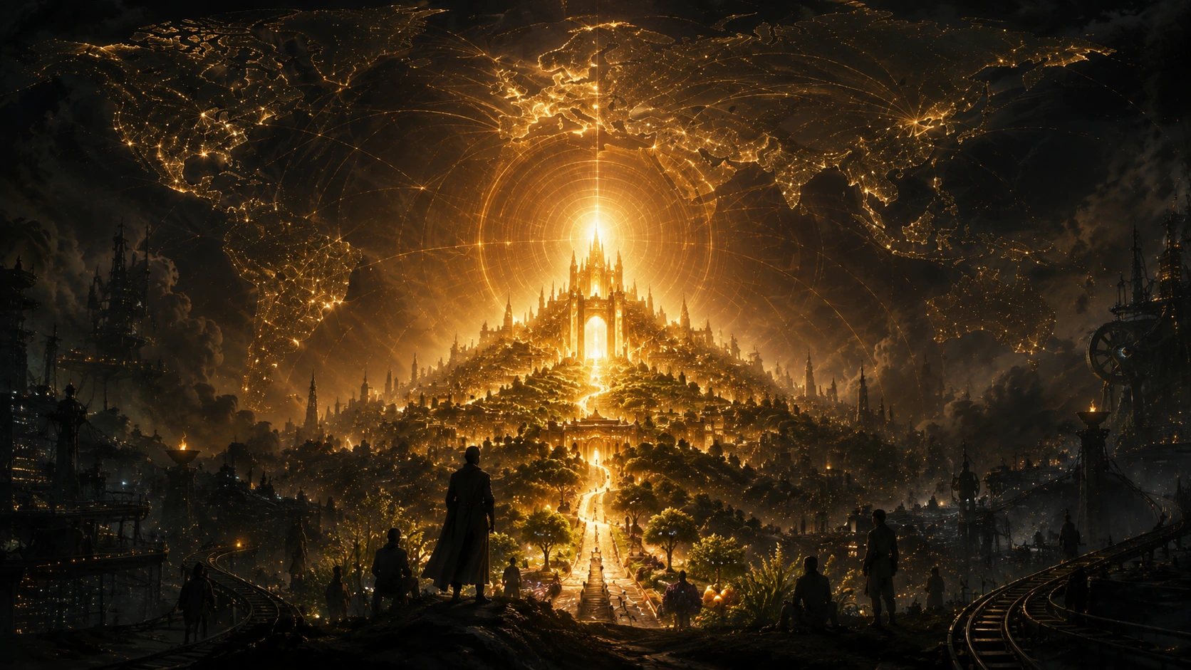 A conceptual file image showing clean authority, counterfeit systems, jurisdiction, fruit, spiritual discernment, and power being tested by alignment.