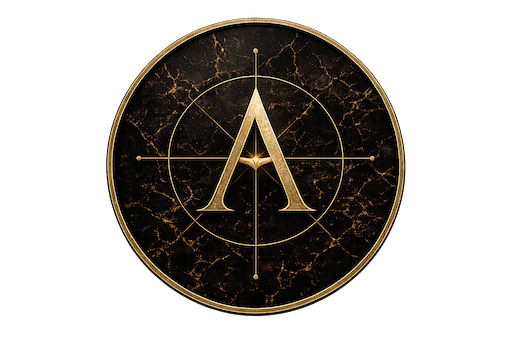 The Alignment Archive gold seal emblem